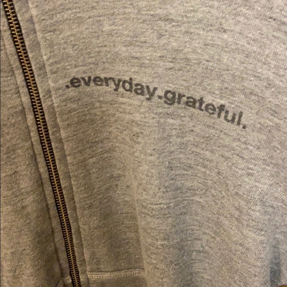 Good hYOUman zip up hoodie